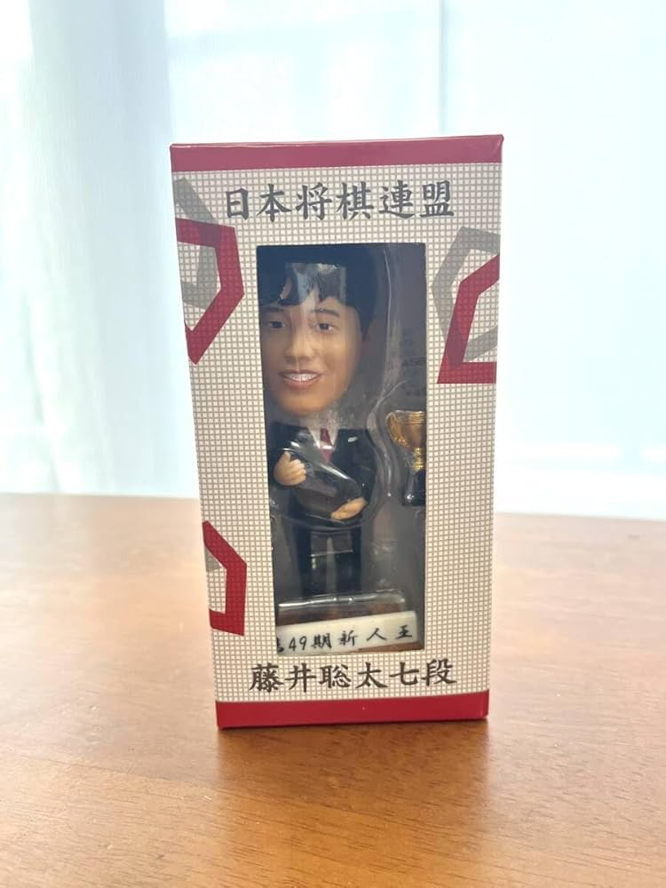 Amazon.co.jp: 藤井聡太 七段 ボブルヘッド 将棋 本将棋連盟 首振り