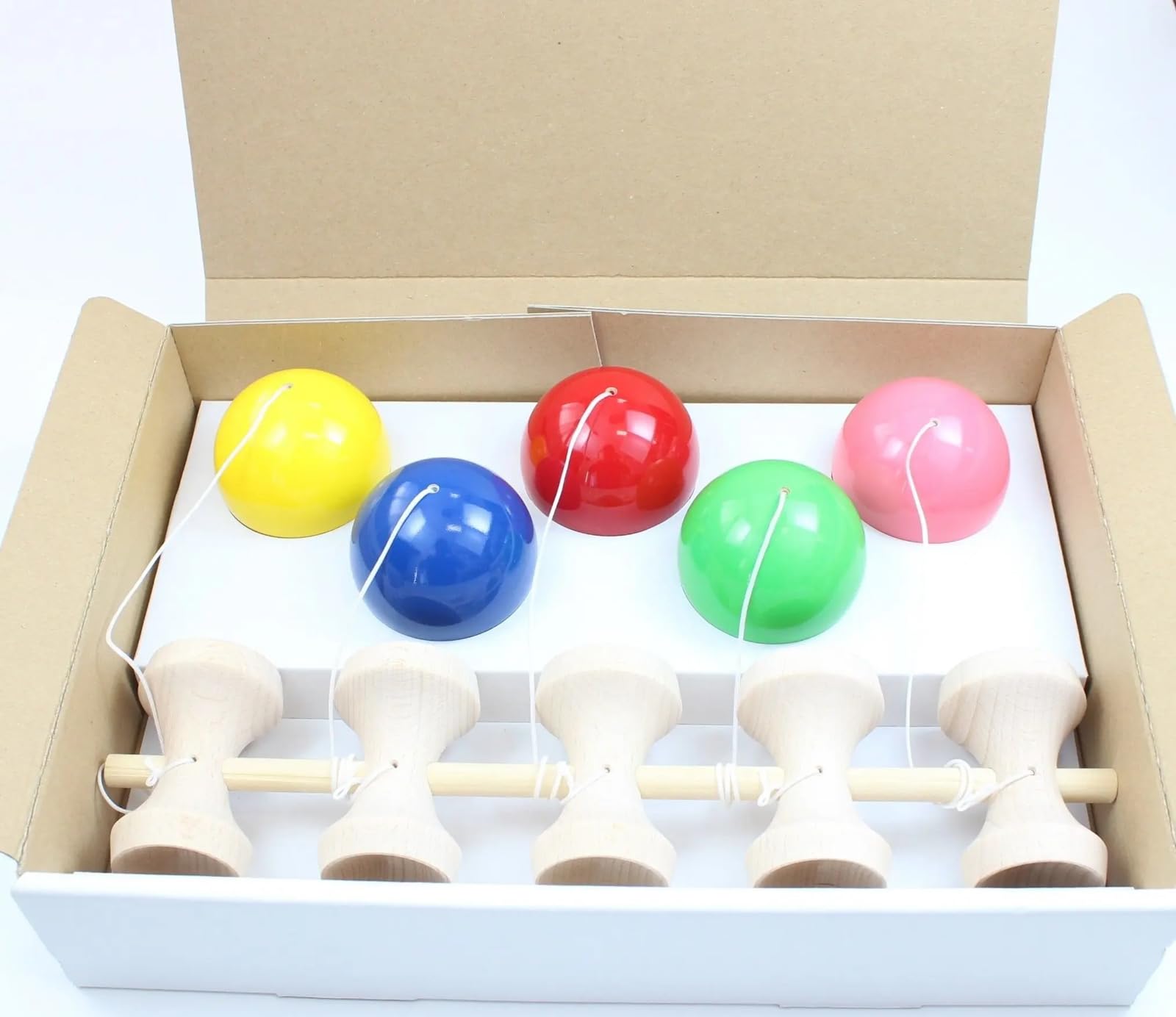 Amazon | 日本けん玉協会推奨 ユニークけん玉 5連大皿 | けん玉 | おもちゃ