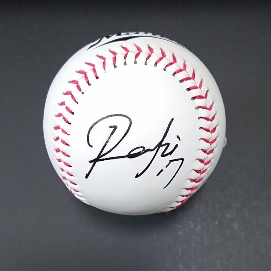 千葉ロッテマリーンズドジャース佐々木朗希選手直筆サインボール球団