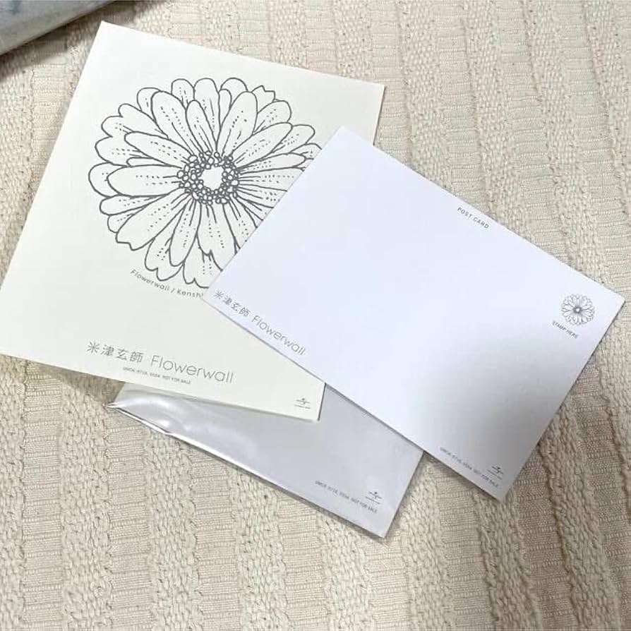 米津玄師 Flowerwall フラワーウォール クリアポスター CD 特典 米津玄