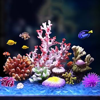 Amazon | Luottus 人工珊瑚 サンゴ 水槽 コーラル オブジェ レプリカ