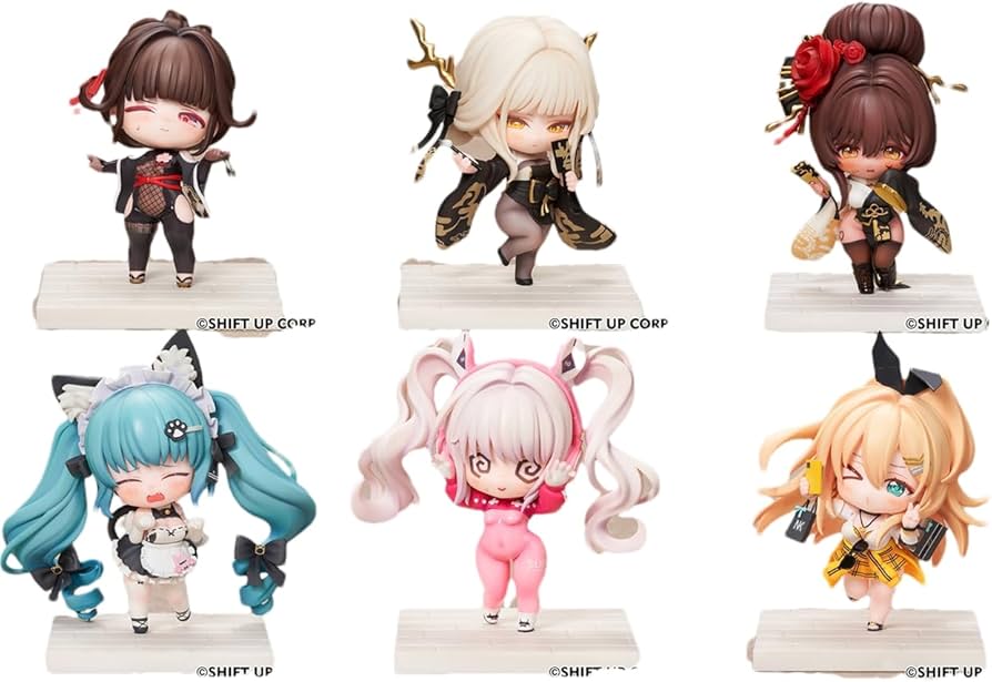 勝利の女神:NIKKE ニケ SDフィギュア デフォルメフィギュア 紅蓮