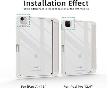 Amazon.com: MYGROO Case for iPad Air 13 inch 2025/2024 M3/2,Slim