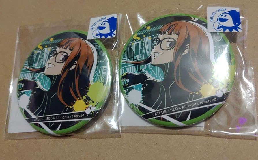 ペルソナ5 総攻撃 ベルベットルームの看守 缶バッジ コトブキヤ 2個