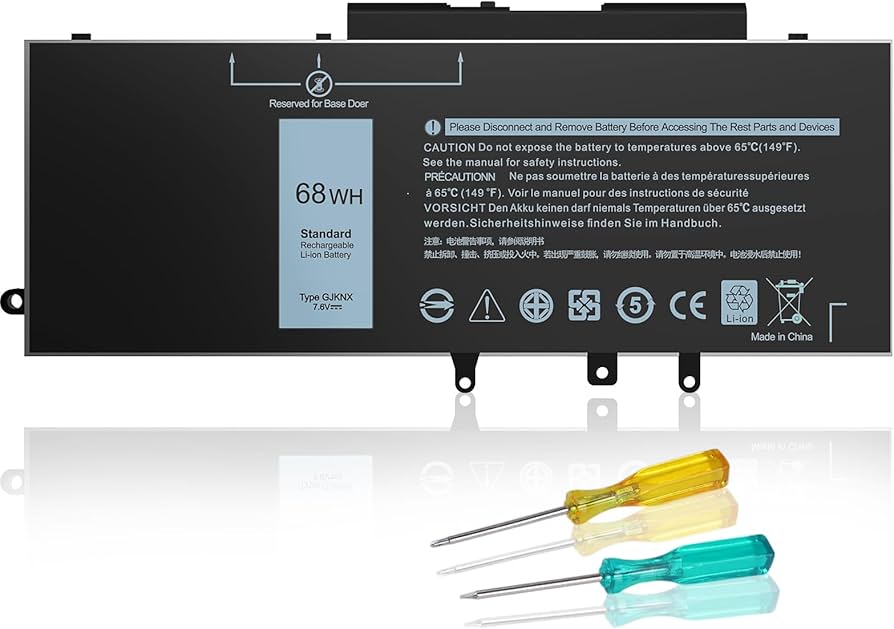 Amazon.com: BND GJKNX Battery Replacement for Dell Latitude 5480