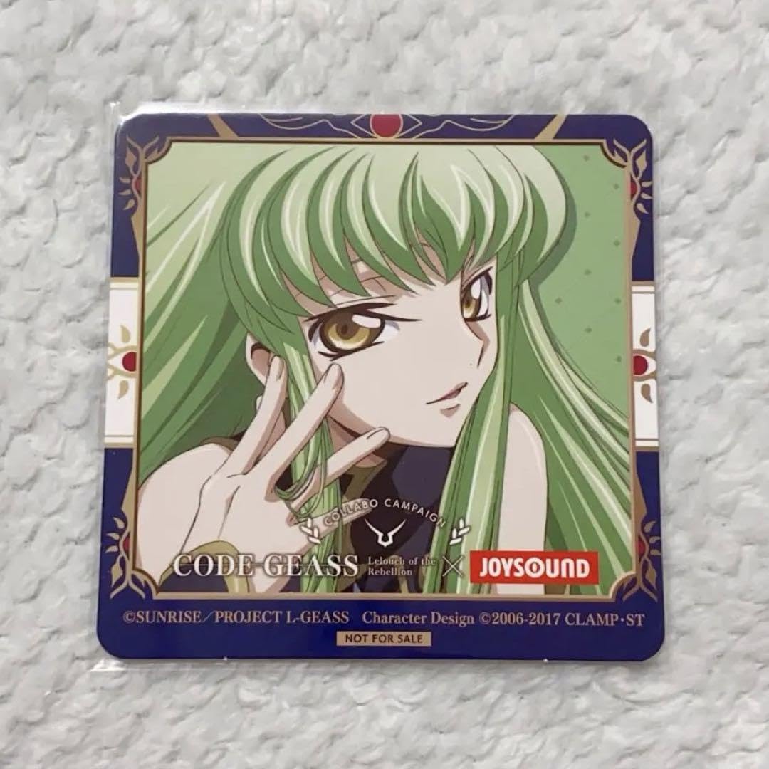 コードギアス反逆のルルーシュ JOYSOUND コースター C.C. Amazon