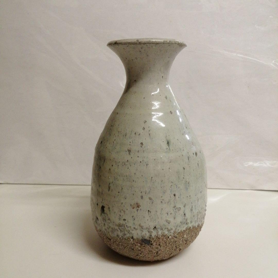 陶芸家 西岡小十 斑唐津 ぐい呑 共箱 まだら 古唐津 陶芸家 西岡 西岡