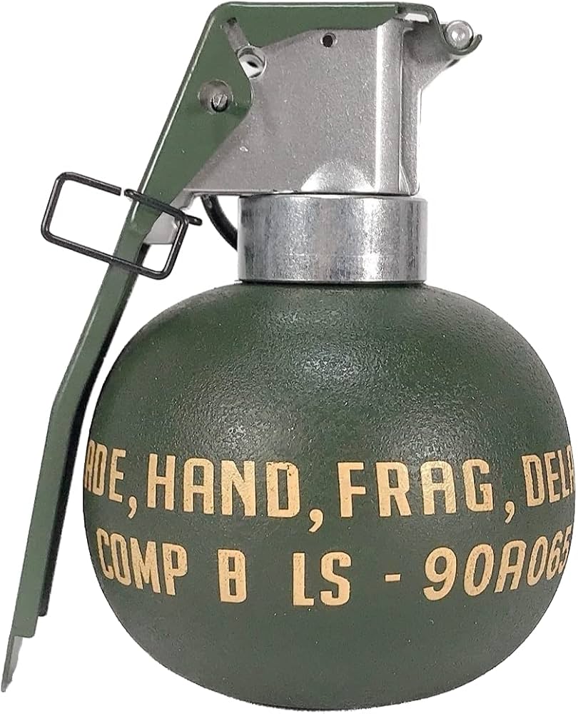 Amazon.co.jp: ChaosAirsoft M67 グレネード 手榴弾 ダミーグレネード