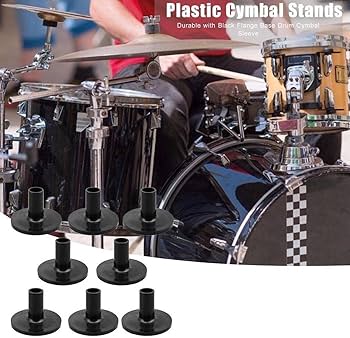 Amazon.co.jp: 8pcs プラスチック シンバルスタンド アクセサリー