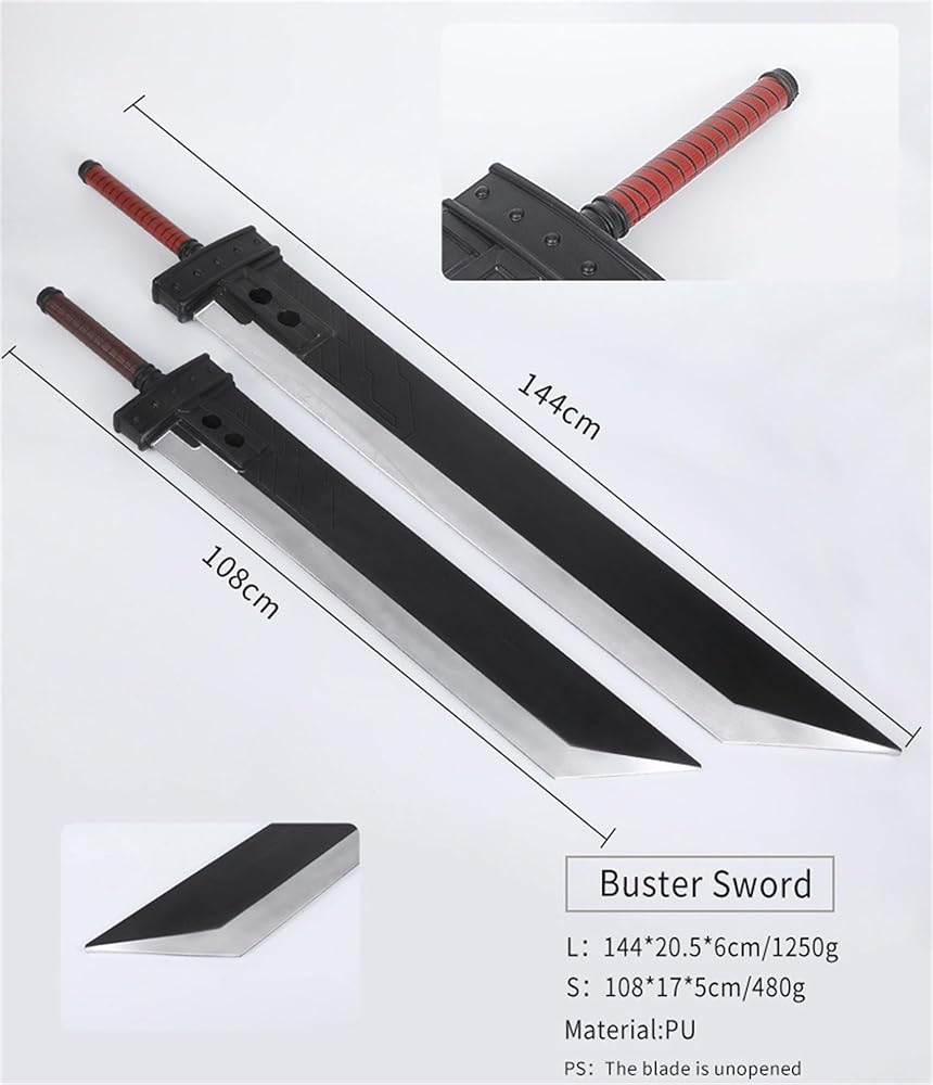 FF7 バスターソード、正宗、ミッドガル 6枚セット FF7 バスターソード