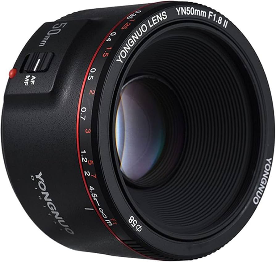 Amazon.com : YONGNUO YN50mm F1.8 II,Standard Prime Auto Focus Lens