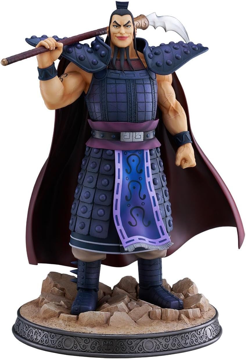 値下げ】キングダム 王騎フィギュア 最終値下げ】未開封 キングダム 王