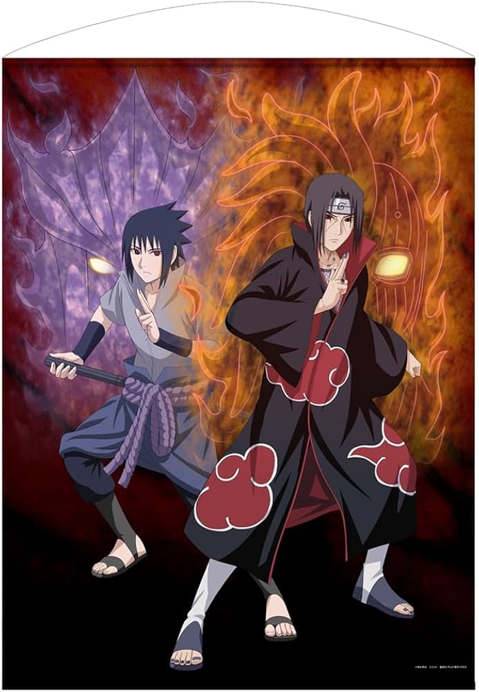 NARUTO サスケ タペストリー J-World 限定 ナルト サスケ真伝 NARUTO