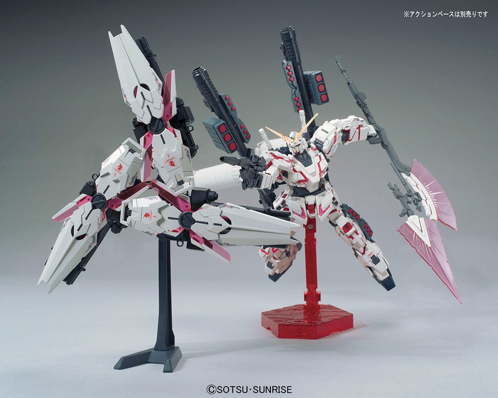 HGUC フルアーマーユニコーンガンダム 白フェネクス 塗装 完成品