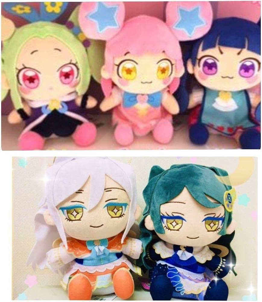 Amazon.co.jp: プリチャン マスコットぬいぐるみ 5種フルセット Z