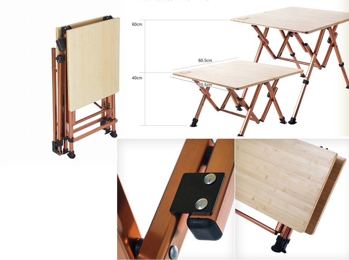 Coleman コールマン コンフォートマスター バンブーラウンジテーブル