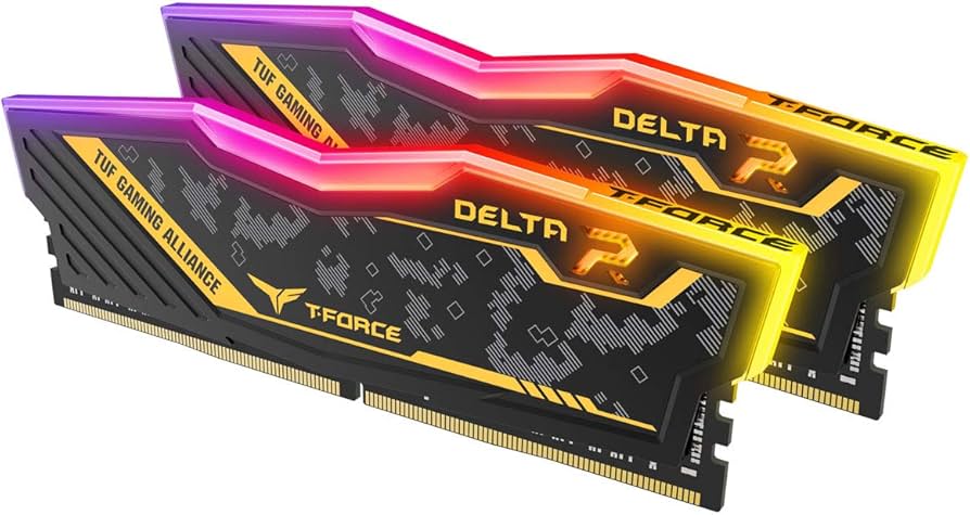 Amazon.co.jp: TEAMGROUP T-Force Delta TUF Gaming Alliance RGB DDR4
