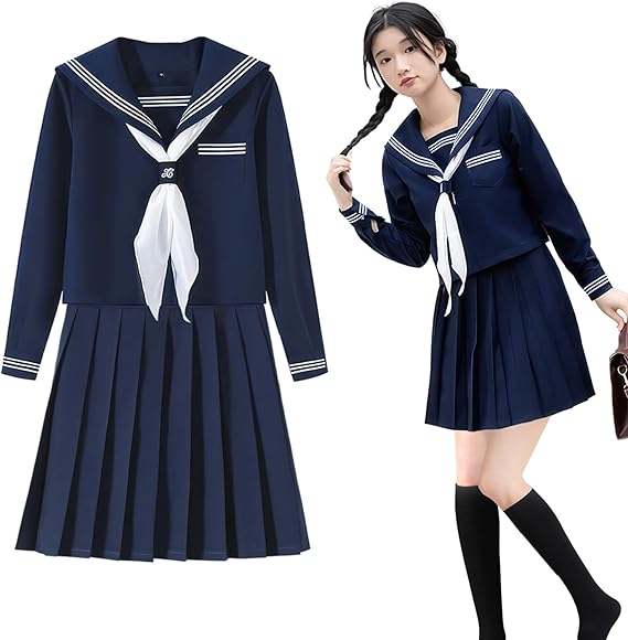 セーラー服女子高校生コスプレ