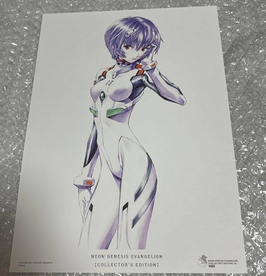 エヴァンゲリオン展 限定 複製原画 レイ エヴァ 複製原画 限定 受注
