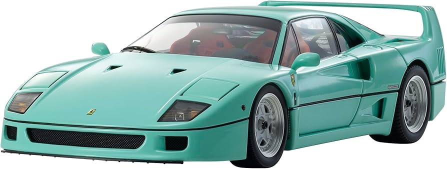 Amazon | 京商オリジナル 1/18 フェラーリ F40 ミントグリーン 完成品