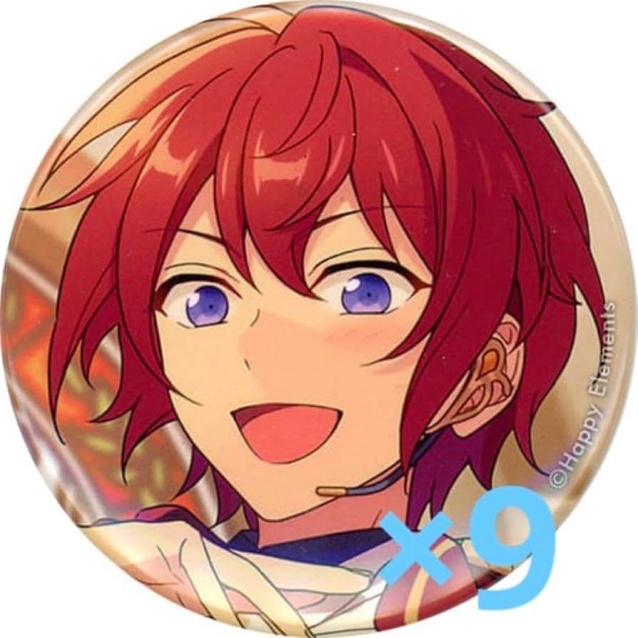 あんスタ 朱桜司 イベコレ缶バッジ 2024 SPRING IDOL