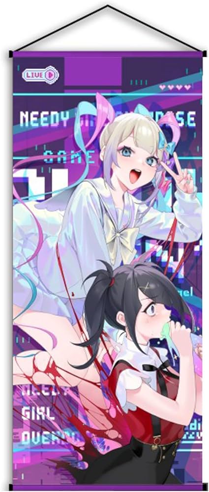 Amazon.co.jp: 二ーディガールオーバードーズ タペストリー 超てん