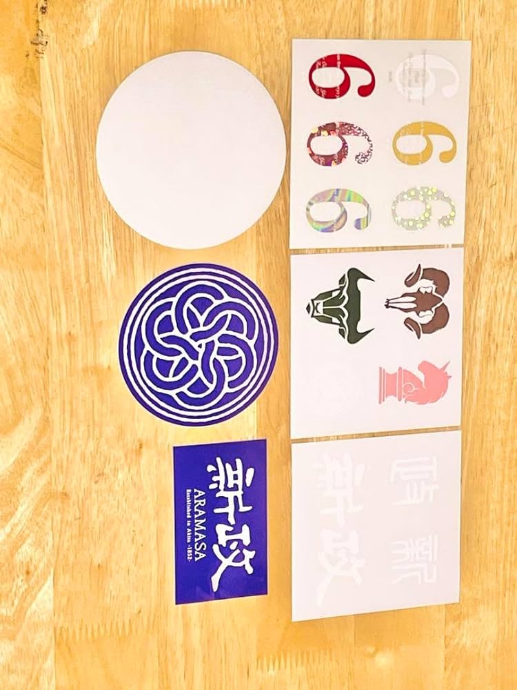 Amazon.co.jp: 新政 ステッカー 6種 頒布会 ノベルティー/日本酒 no6