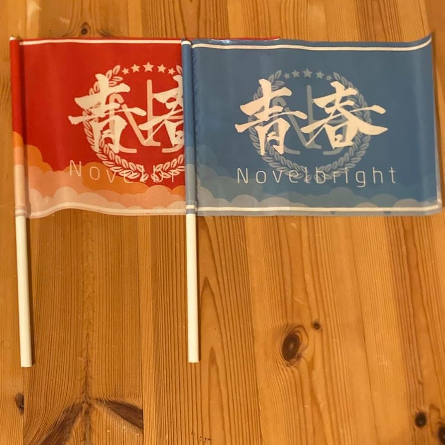 Amazon.co.jp: Novelbright 青春旗2本 : おもちゃ