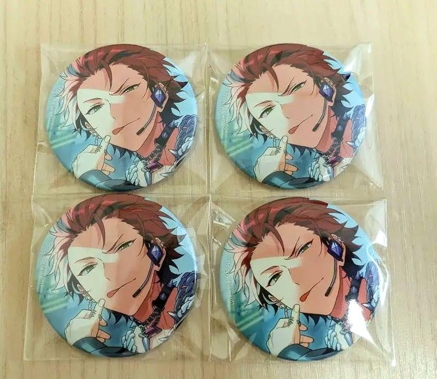 鬼龍紅郎 星光 缶バッジ 中国 69個