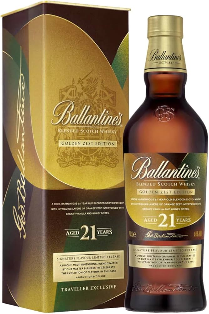 Amazon.co.jp: 【ブレンデッドスコッチウイスキー】 バランタイン 21年