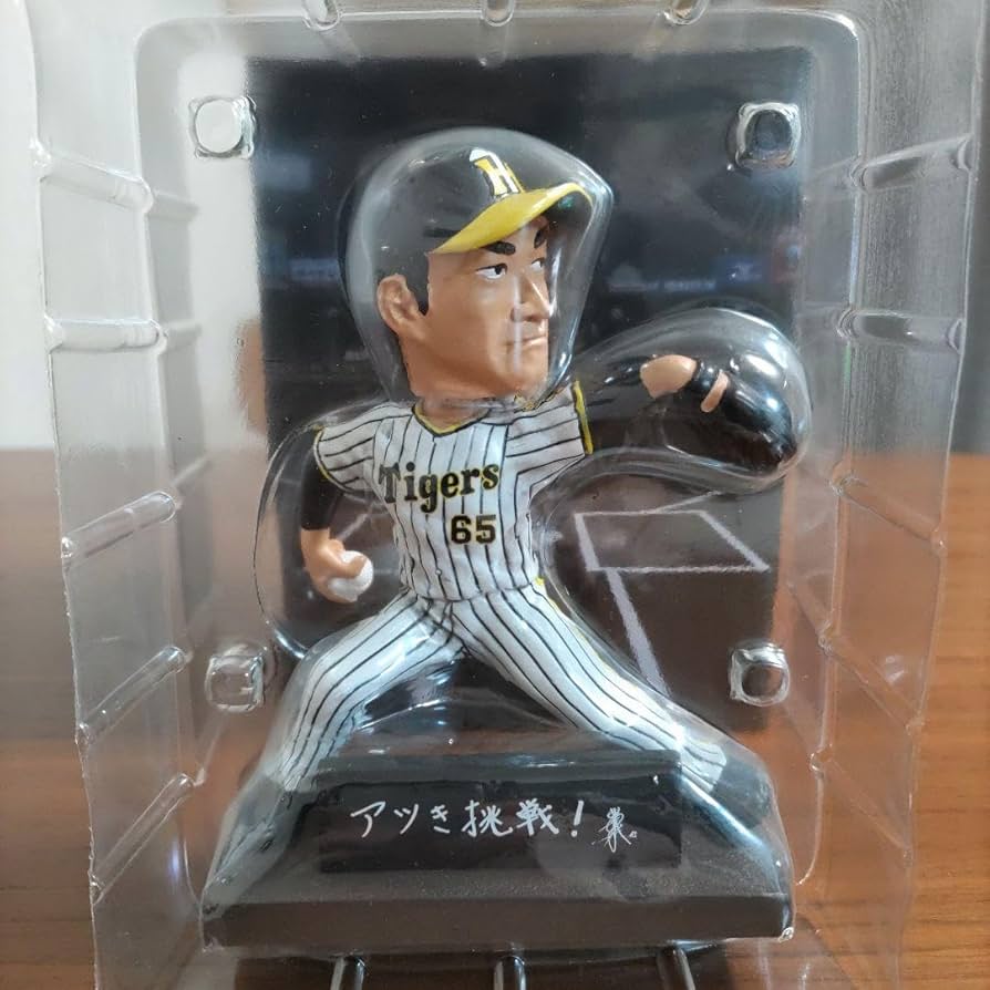 阪神タイガース オブジェ、ボブルヘッド 7点セット 阪神タイガース