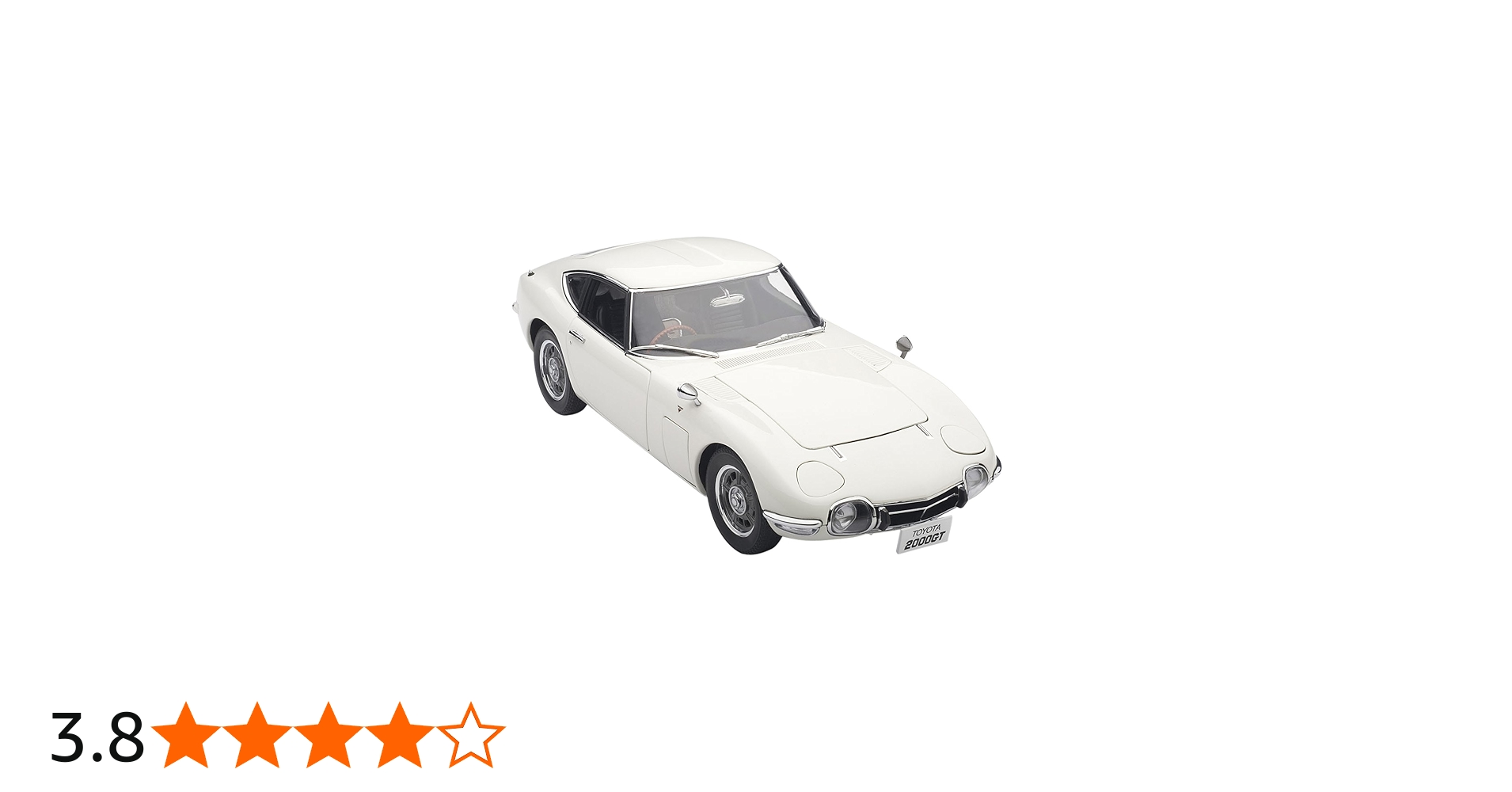 Amazon | AUTOart 1/18 トヨタ 2000GT (ホワイト) 完成品 | ミニカー