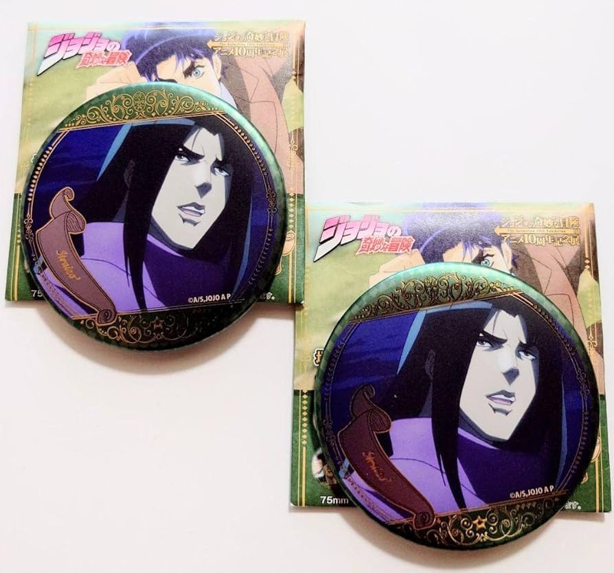 東方仗助 缶バッジ ジョジョの奇妙な冒険 アニメ10周年記念展 東方仗助