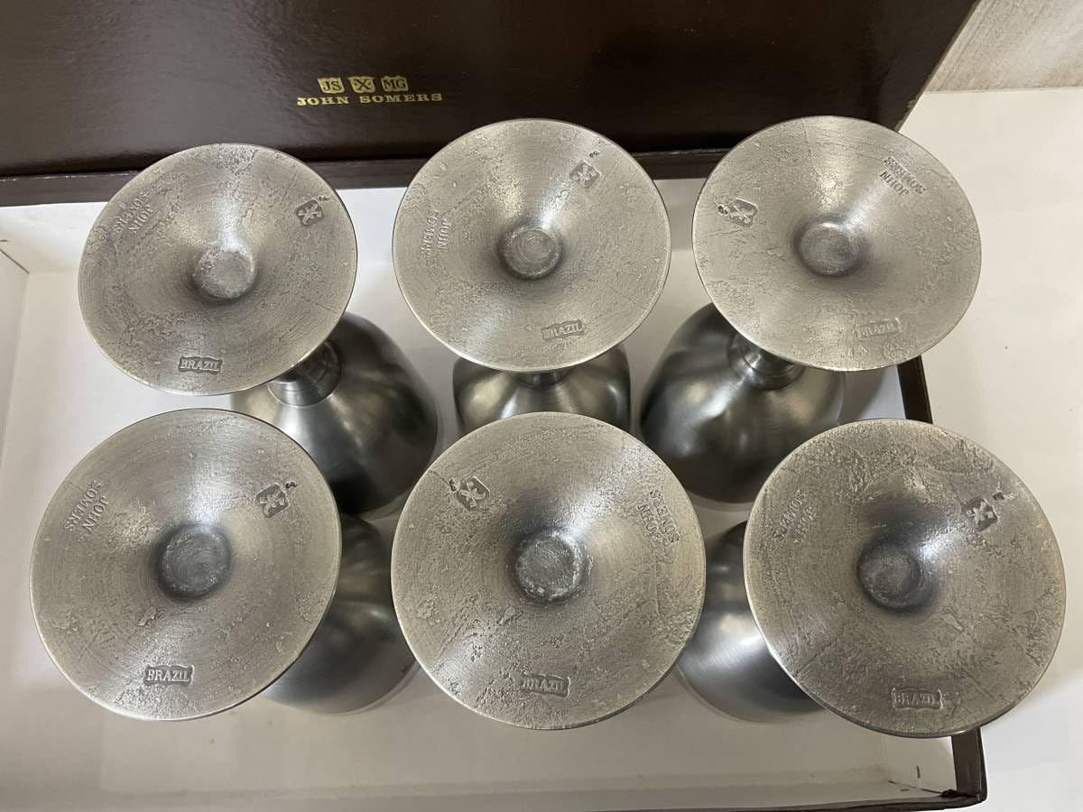 世界の名品 john somers ピューター調味料入れ ペッパーシェイカー