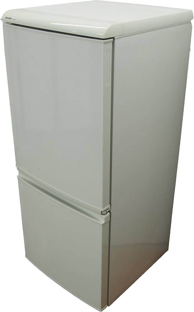 送料込み】SHARP SJ-S14K-EW 冷蔵庫 135L 送料込み】SHARP SJ-S14K-EW