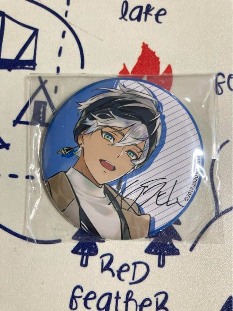 イブラヒム 缶バッジ バラ売り可能 にじさんじ イブラヒム 缶バッジ に