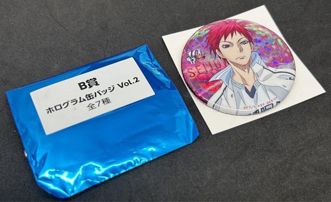 赤司征十郎 ホログラム 缶バッジ スペシャルくじ 赤司征十郎