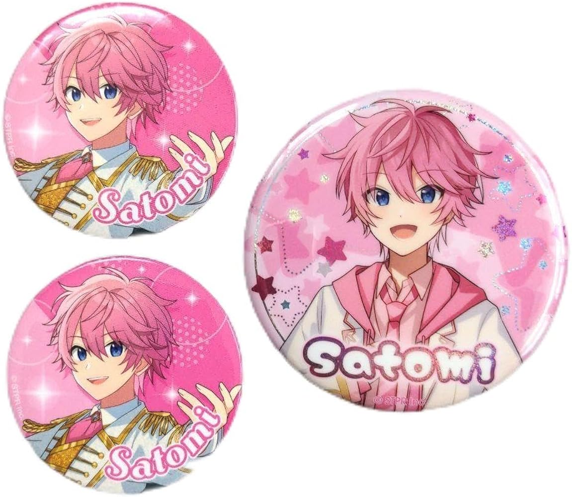 さとみくん 缶バッジ 32個 Amazon.co.jp: すとぷり さとみくん 2024 Spring