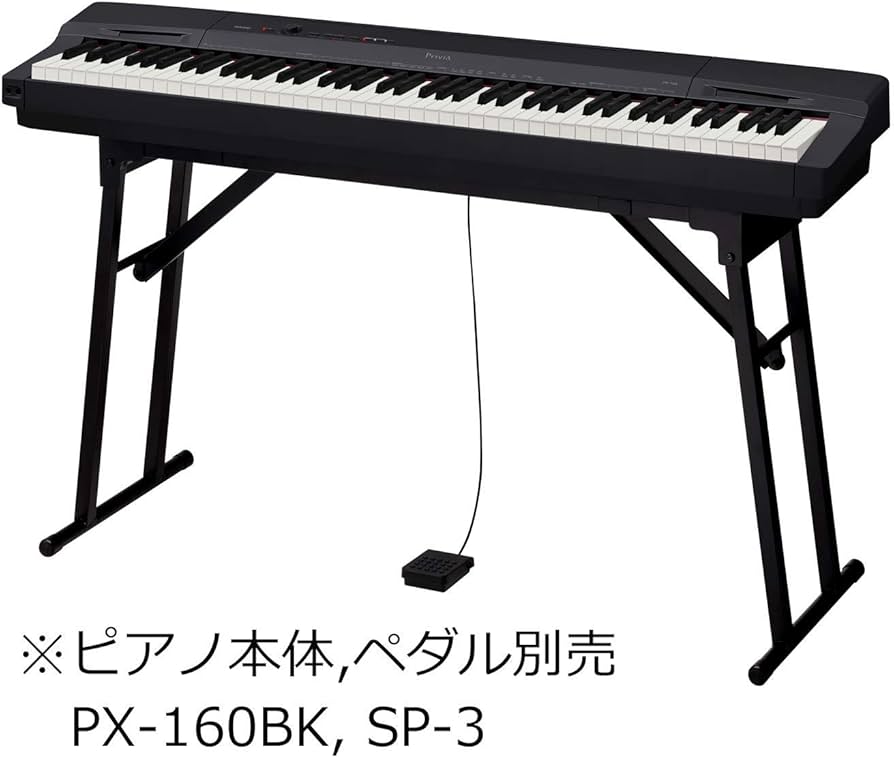 CASIO 電子ピアノ 専用スタンド CS-53P イス CB-7BK セット CB