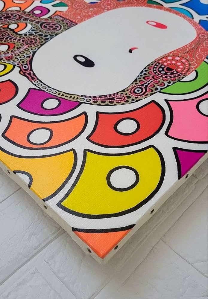 鈴木哲也 F15(652×530mm) アクリル原画 1点物 鈴木哲也 F15(652×530mm