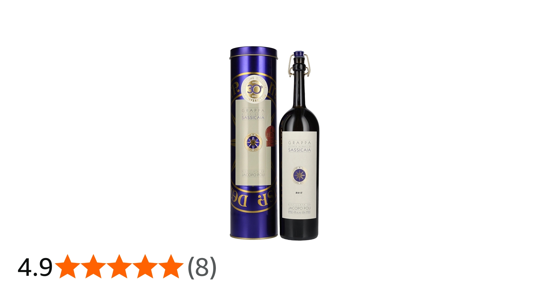 Amazon.co.jp: ポーリ グラッパ・ディ・サッシカイア [ ブランデー