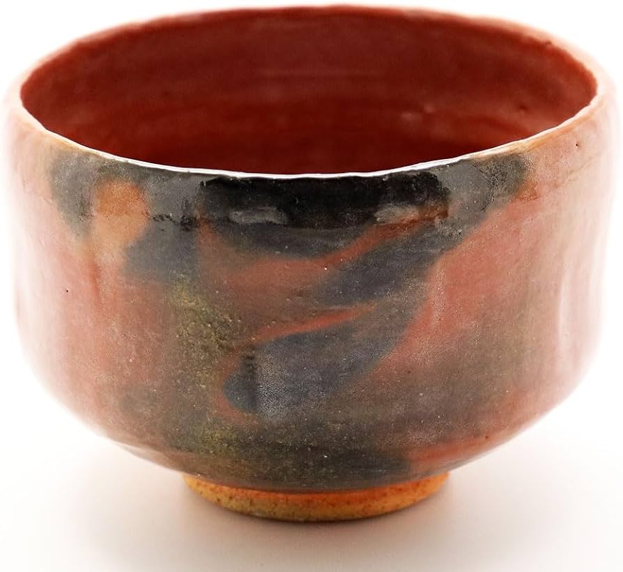 Amazon｜抹茶碗 赤楽茶碗 「佐々木松楽 作」通年物｜抹茶碗 オンライン通販