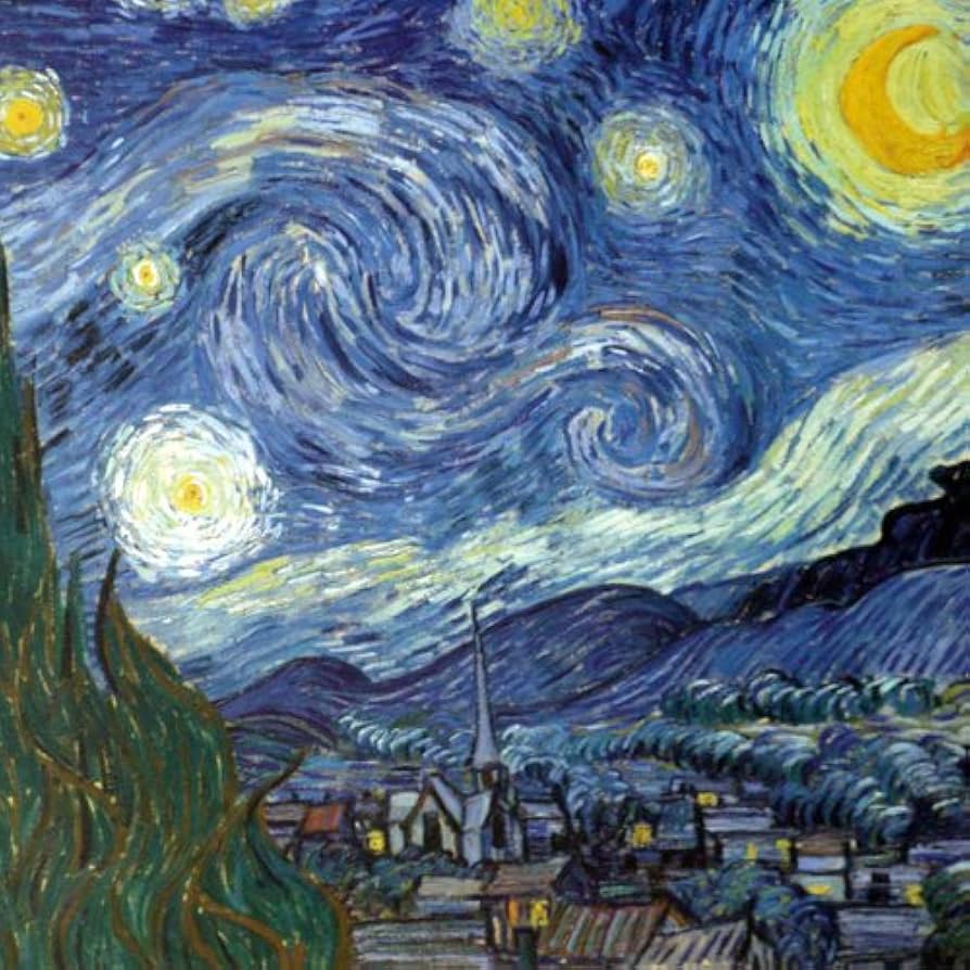 Amazon.co.jp: ポスター フィンセント ファン ゴッホ 星月夜 額装品