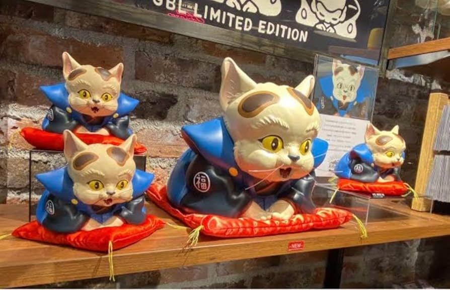 Amazon.co.jp: ノーブランド品 GBLジブリ平成狸合戦ぽんぽこ猫福助の