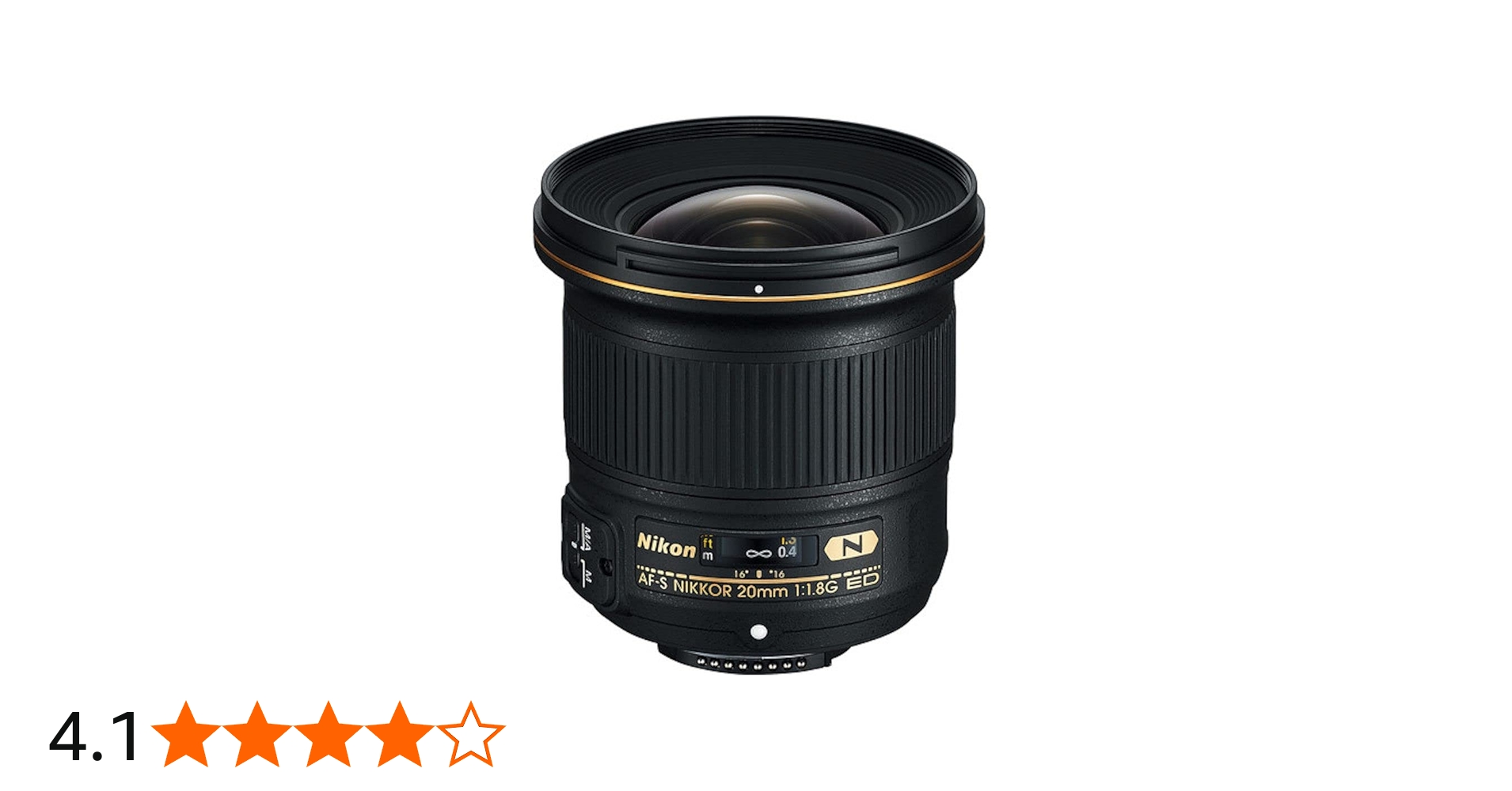 Amazon.co.jp: Nikon 単焦点レンズ AF-S NIKKOR 20mm f/1.8G ED AFS20