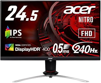 新品 未開封 Acer ゲーミングモニター Predator 24.5 インチ Amazon.co