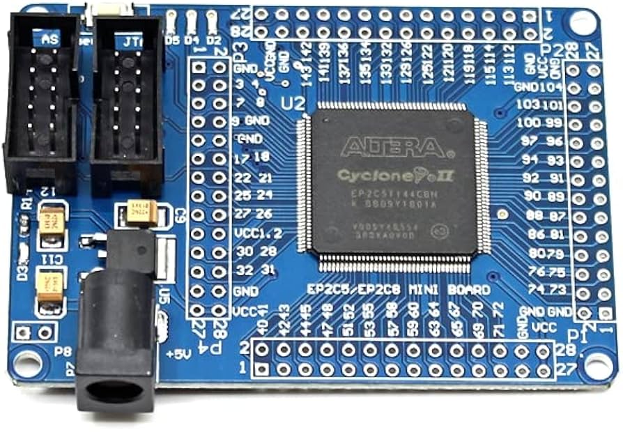 ALTERA FPGA Cyclone II EP2C5T144 Mini System Development Board