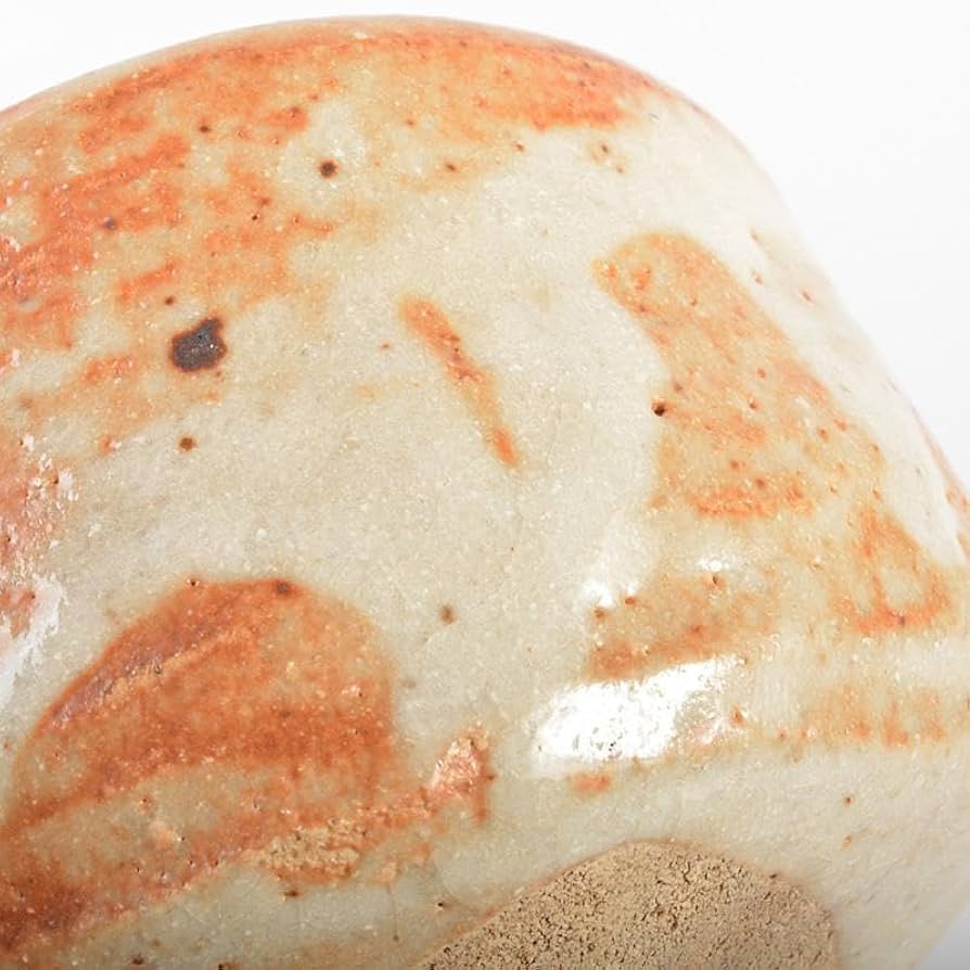 茶道具 志野焼 人間国宝 加藤孝造作 茶碗 共布共箱 M R6892 【公式通販】