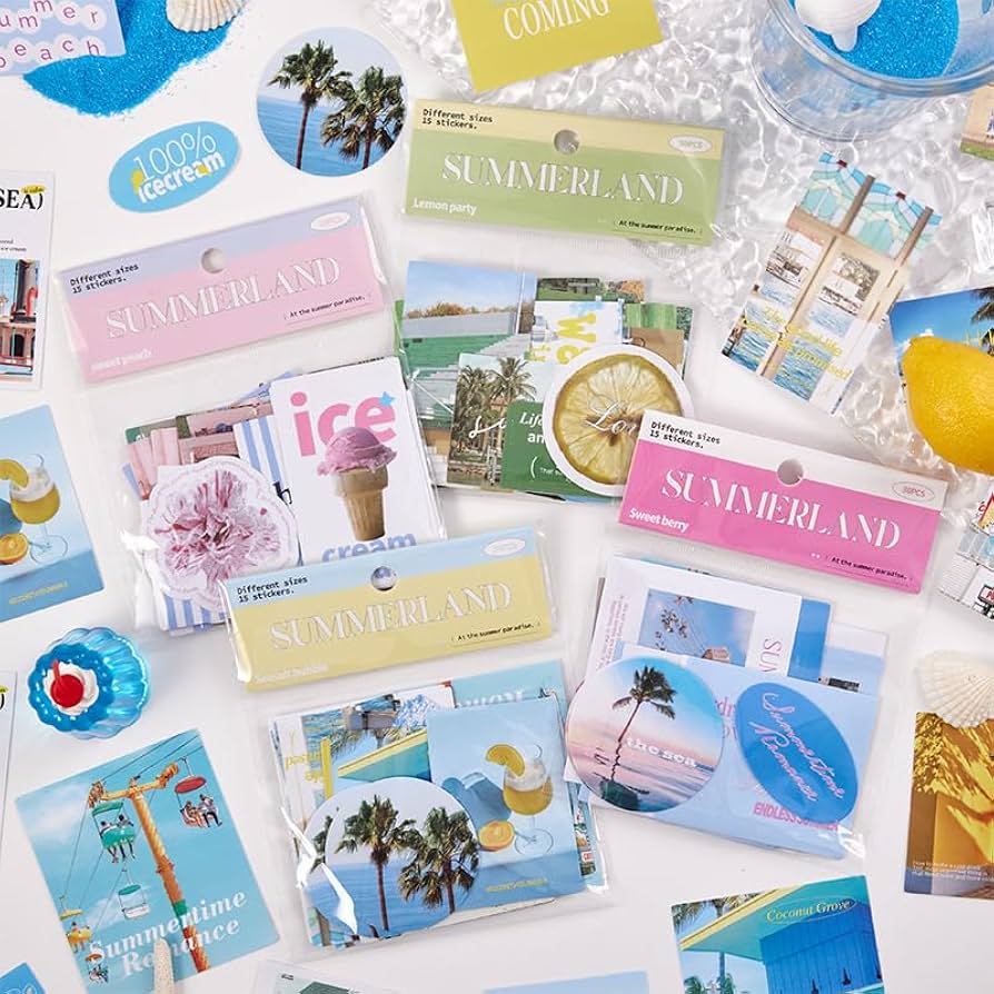 Amazon.co.jp: Alideco 120枚 フレークシール コラージュ 素材 レース