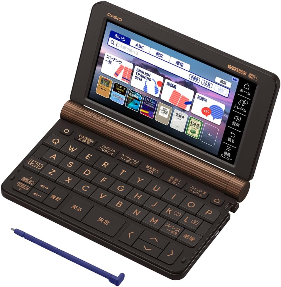 パンダ】電子辞書 XD-JTG6000 カシオ タッチパネル 良品】CASIO 電子